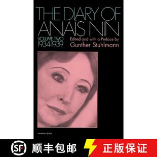 【3-4周达】The Diary of Anais Nin, Vol. 2: 1934-1939 [9780156260268]
