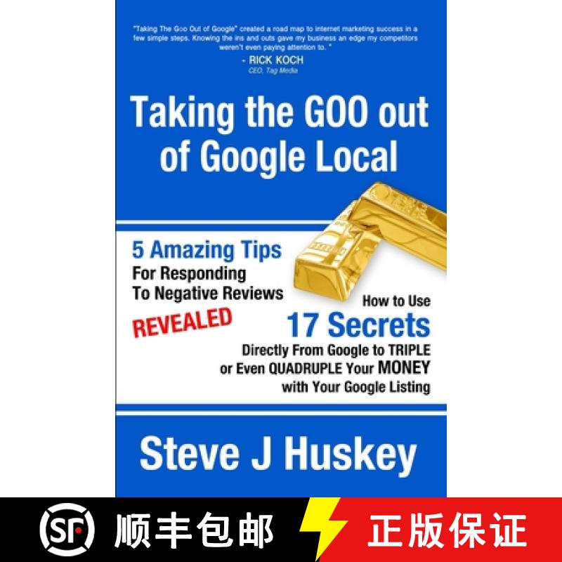 【2-3周达】Taking the Goo Out of Google Local [9781300159148]