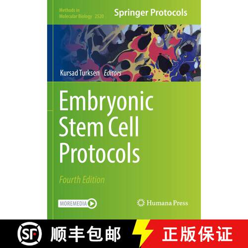 【3-4周达】Embryonic Stem Cell Protocols (Fourth Edition 2022) [9781071624395]