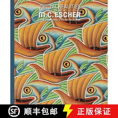 【3-4周达】精装 Virtual Realities – The Art of M. C. Escher from the Michael S. Sachs Collection [9780300283822]