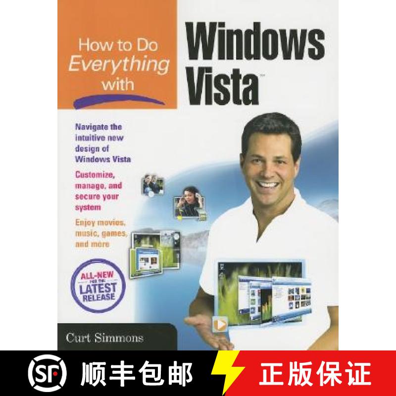 【3-4周达】How to Do Everything with Windows Vista [9780072263756]