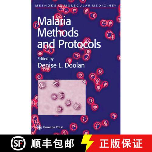 【3-4周达】精装 Malaria Methods and Protocols [9780896038233]