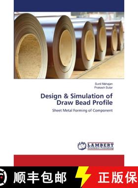 预订 Design & Simulation of Draw Bead Profile [9786203462166]