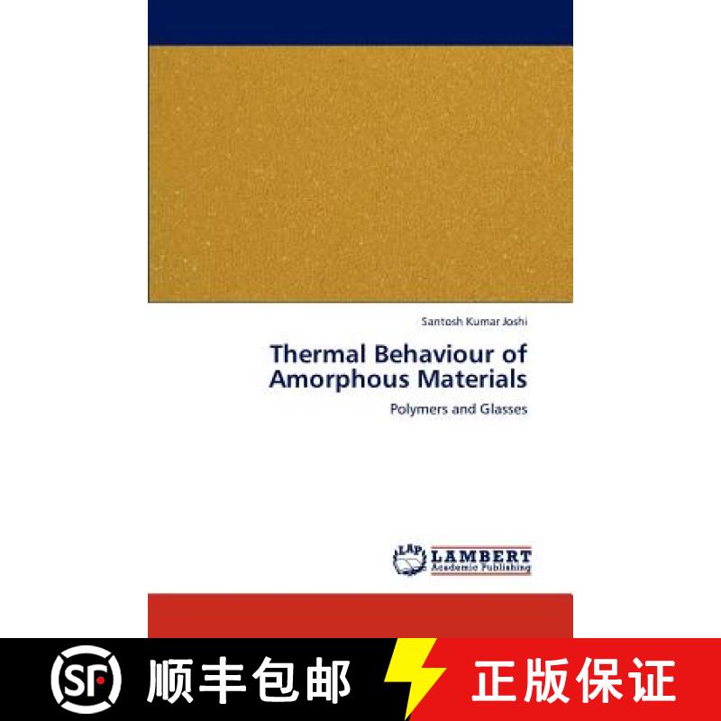 预订 Thermal Behaviour of Amorphous Materials [9783846581421]