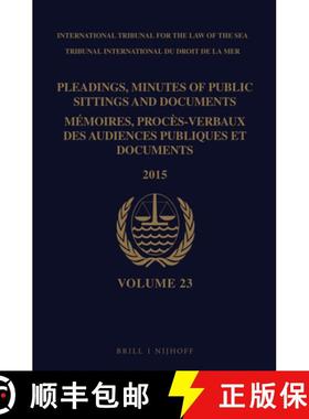 预订 Pleadings, Minutes of Public Sittings and Documents / Mémoires, procès-verbaux des audiences p... [9789004346116]