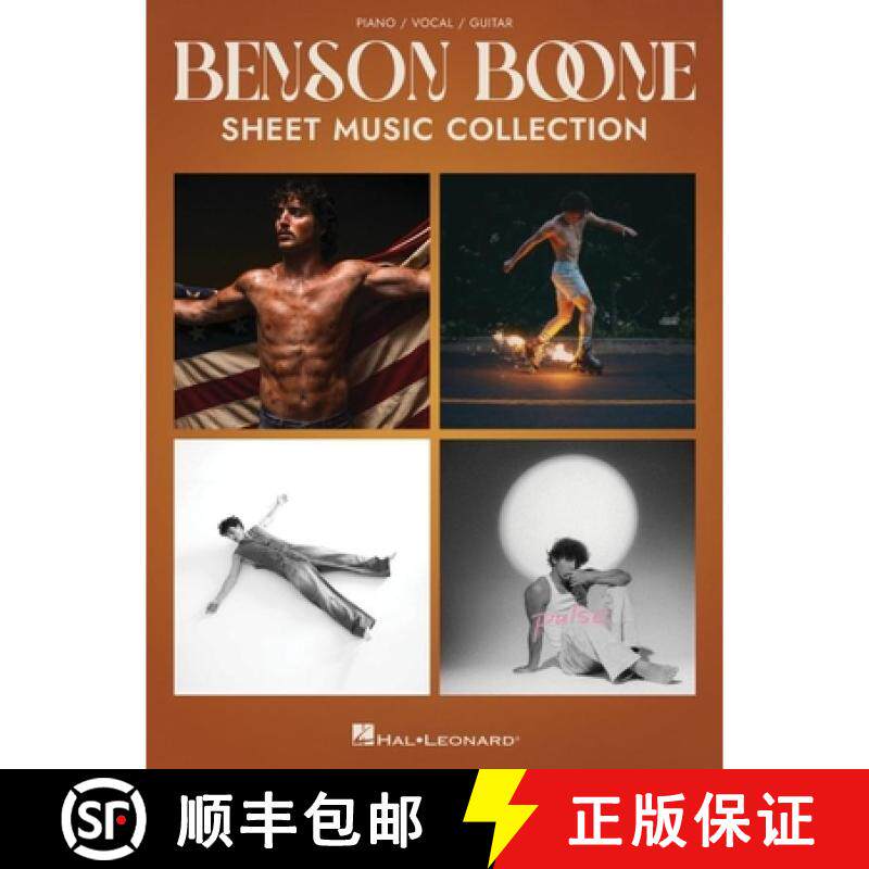 【3-4周达】Benson Boone Sheet Music Collection [9798350165678]图片