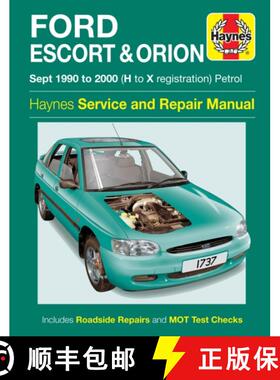 【3-4周达】Ford Escort & Orion Petrol (Sept 90 - 00) [9781785214332]