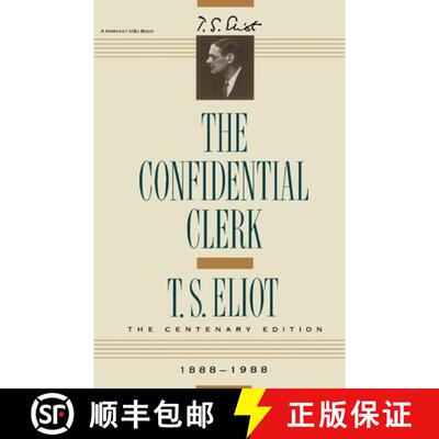 【3-4周达】Confidential Clerk [9780156220156]