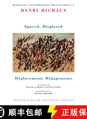 【3-4周达】Spaced, Displaced / Deplacements, Degagements (French- English) [9781852241353]