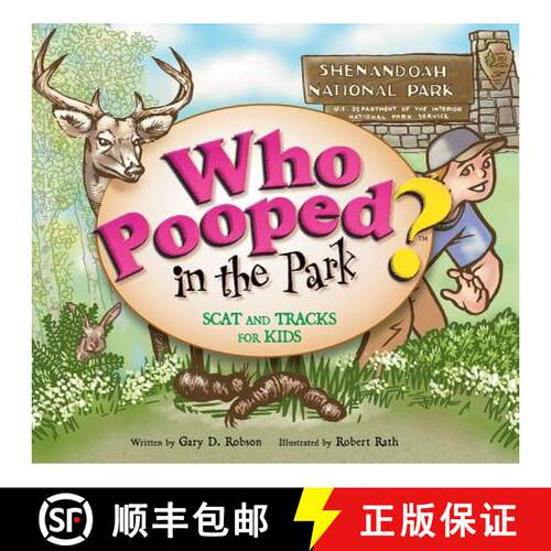 【3-4周达】Who Pooped in the Park? Shenandoah National Park: Scats and Tracks for Kids [9781560373391]