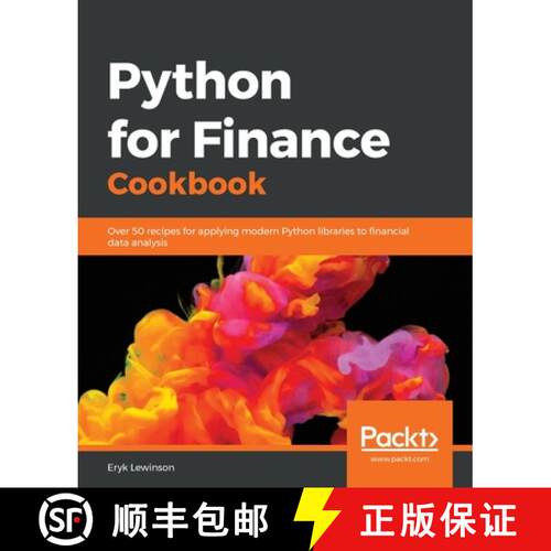 预订 Python for Finance Cookbook: Over 50 recipes for applying modern Python libraries to financial d... [9781789618518]