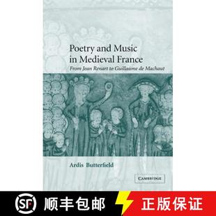 France Guillaume From Jean and 9780521622196 Machaut and... Poetry Music Medieval Renart 4周达