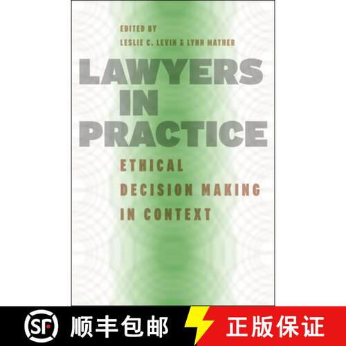 【3-4周达】精装 Lawyers in Practice – Ethical Decision Making in Context [9780226475158]