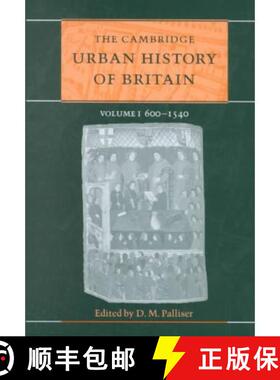 【3-4周达】精装 Cambridge Urban History of Britain 3 Volume Hardback Set: - The Cambridge Urban Histo... [9780521801553]