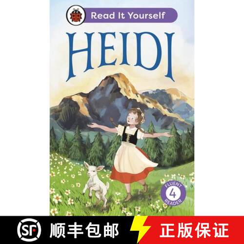 【3-4周达】精装 Heidi: Read It Yourself - Level 4 Fluent Reader [9780241738955]