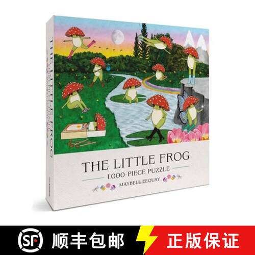 【3-4周达】The Little Frog's 1,000-Piece Puzzle: An Official Jigsaw Puzzle Illustrated by Maybell Eequay [9798894143545]