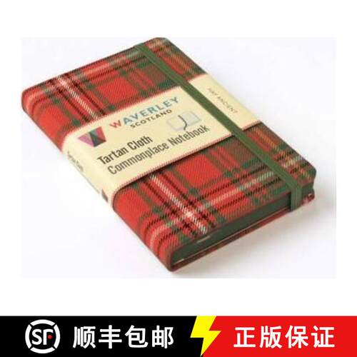 【3-4周达】精装 Waverley (M): Hay AncientTartan Cloth Commonplace Notebook [9781849344395]