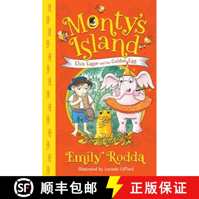 【2-3周达】Elvis Eager and the Golden Egg: Monty's Island 3 [9781911679318]