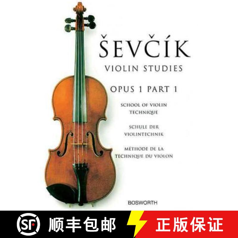 【2-3周达】School Of Violin Technique, Opus 1 Part 1: Otakar Sevcik: Violin Studies [9780711995192]
