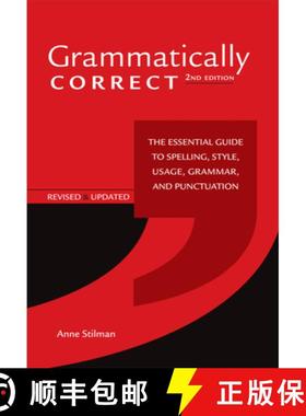 【3-4周达】Grammatically Correct: The Essential Guide to Spelling, Style, Usage, Grammar, and Punctua... [9781582976167]
