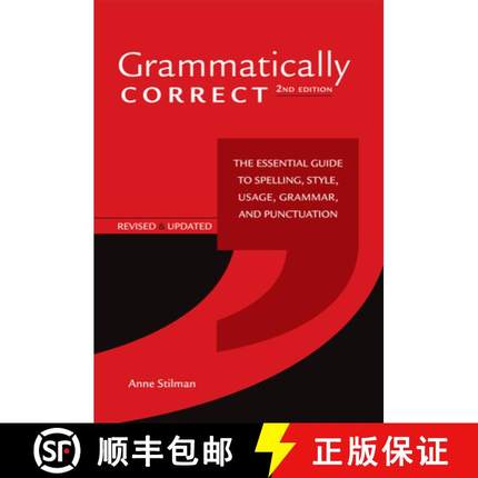 【3-4周达】Grammatically Correct: The Essential Guide to Spelling, Style, Usage, Grammar, and Punctua... [9781582976167]
