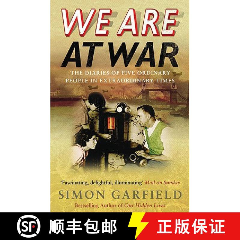 【2-3周达】We Are At War : The Diaries of Five Ordinary People in Extraordinary Times [9780091903879]