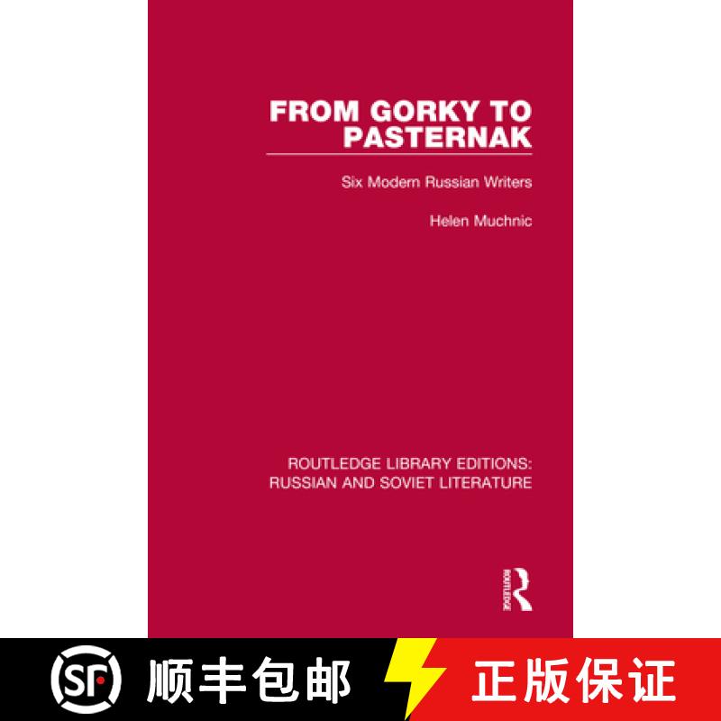 【3-4周达】From Gorky to Pasternak: Six Modern Russian Writers [9780367740993]