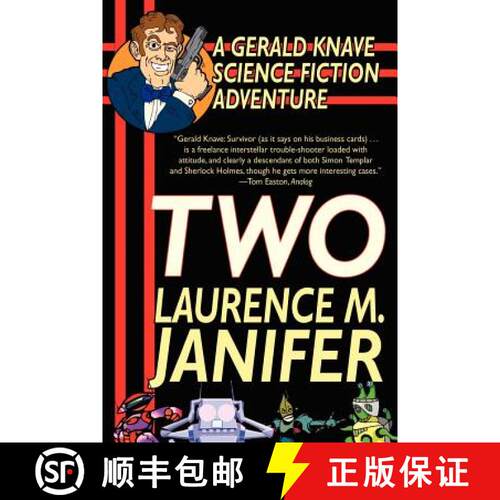 【3-4周达】Two: A Gerald Knave Science Fiction Adventure [9781587157882]