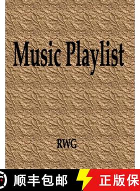 【3-4周达】Music Playlist: 200 Pages 8.5 X 11 [9781087814148]