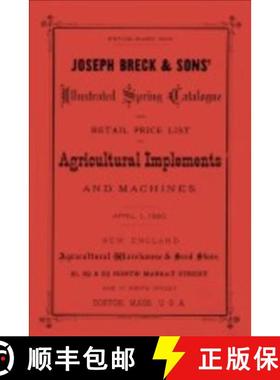 【3-4周达】Joseph Breck & Sons' 1880 Catalogue [9781931626361]