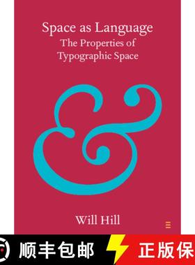 【3-4周达】Space as Language: The Properties of Typographic Space [9781009265430]