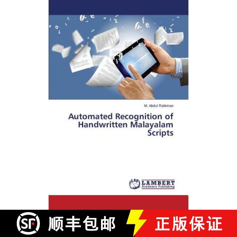 预订 Automated Recognition of Handwritten Malayalam Scripts [9783659521843]