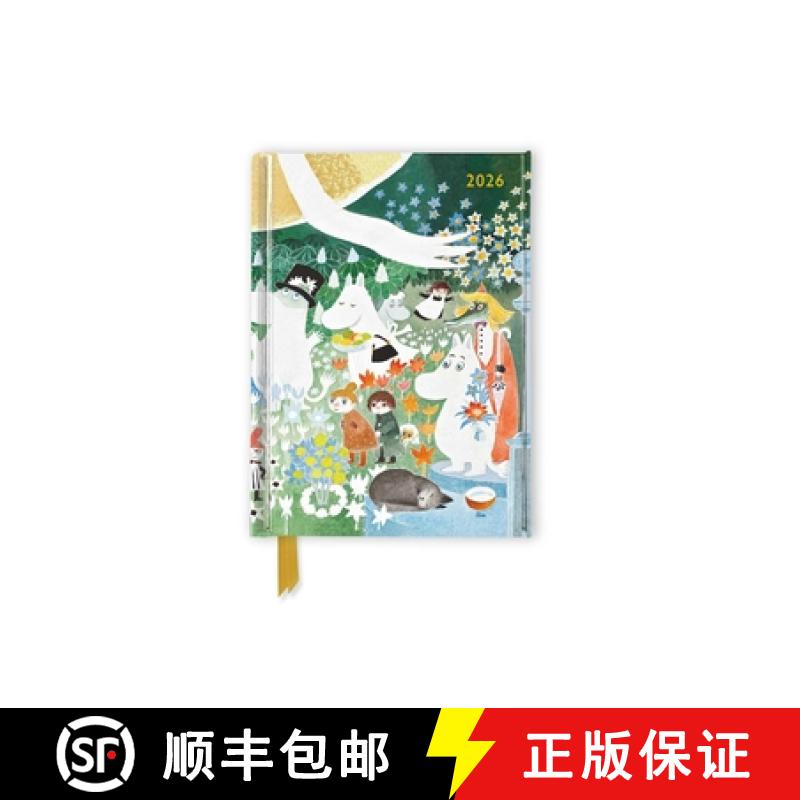 【2-3周达】Moomin: Dangerous Journey 2026 Luxury Pocket Diary Planner - Week to View [9781835624685]