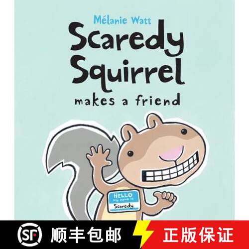 【3-4周达】Scaredy Squirrel Makes a Friend [9781554533855]