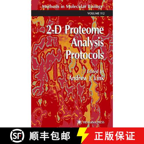 【3-4周达】精装 2-D Proteome Analysis Protocols [9780896035249]
