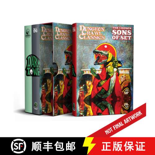 【3-4周达】精装 DCC Rpg: Original Adventures Reincarnated #7 Dark Tower [9781956449518]