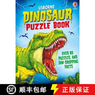 【3-4周达】Dinosaur Puzzle Book [9781836050643]