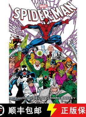 【3-4周达】Spider-Man by Michelinie & Bagley Omnibus Vol. 1 Bagley Marvel Age Cover [9781302956912]