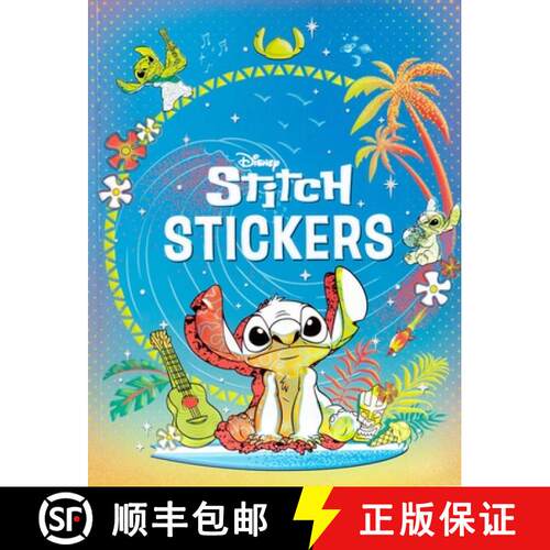 【3-4周达】Disney Stitch Stickers [9781667211046]