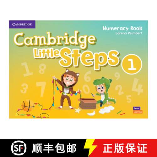 【3-4周达】Cambridge Little Steps Level 1 Numeracy Book: - Cambridge Little Steps Level 1 Numeracy Bo... [9781108706742]