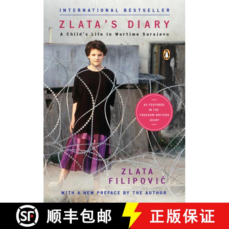 【3-4周达】Zlata's Diary: A Child's Life in Wartime Sarajevo: Revised Edition [9780143036876]