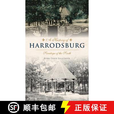 【3-4周达】精装 History of Harrodsburg: Saratoga of the South [9781540251107]
