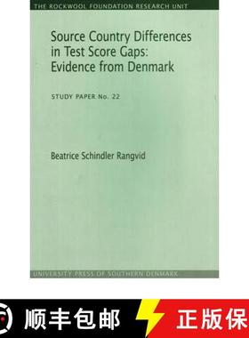 【3-4周达】Source Country Differences in Test Score Gaps: Evidence from Denmark [9788790199173]