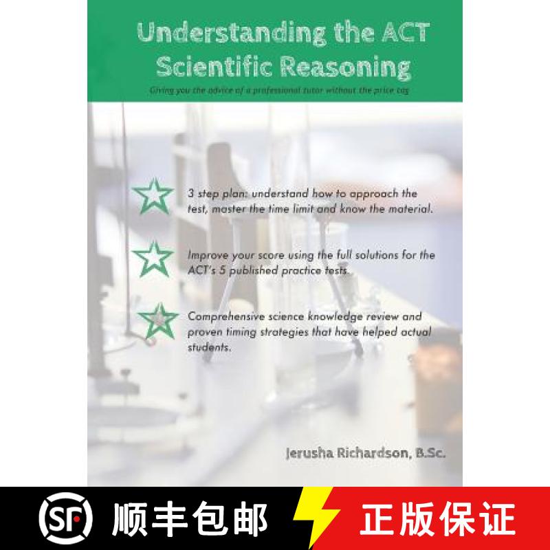 【3-4周达】Understanding the ACT Scientific Reasoning: A complete guide to mastering ACT science [9781771365697]