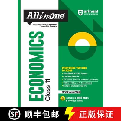 【3-4周达】AIO CBSE Economics 11th [9789368407874]