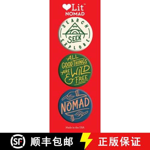 【3-4周达】Nomad 3-Button Assortment [9781423651833]