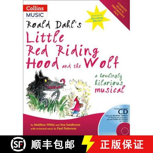 【3-4周达】Roald Dahl's Little Red Riding Hood and the Wolf: A Howling Hilarious Musical [9780713669589]