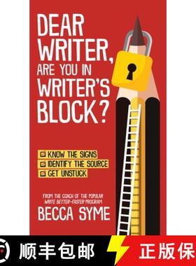 【3-4周达】Dear Writer, Are You In Writer's Block? [9780997970685]