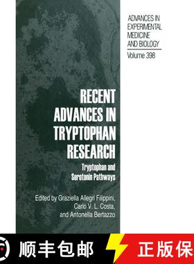 【3-4周达】Recent Advances in Tryptophan Research : Tryptophan and Serotonin Pathways [9781461380269]