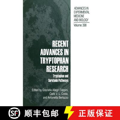 【3-4周达】Recent Advances in Tryptophan Research : Tryptophan and Serotonin Pathways [9781461380269]